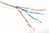 Kabel UTP cat5e Cu drát PVC SOLARIX