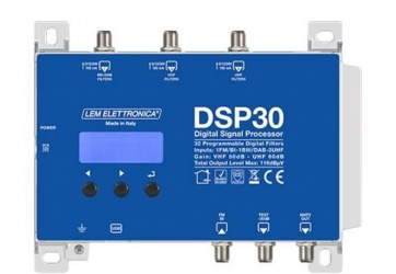 Hlavní stanice LEM DSP30 4G programovatelný 32 kanál 60dB