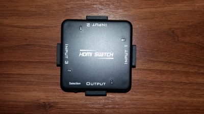 Slučovač 3x HDMI přepinatelný