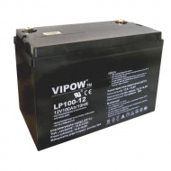 Baterie olověná 12V 100Ah VIPOW