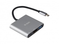 Adaptér YENKEE YTC 031 USB C na HDMI, USB,C,A