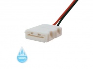 Konektor nepájivý pro LED pásky 3528 30,60LED/m o šířce 8mm s vodičem, voděodolný IP68